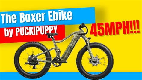 youtube puckipuppy boxer ebike camouflage